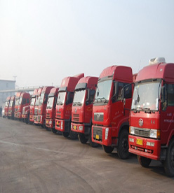 常州到衢州物流车辆展示